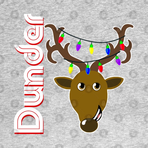 Family Christmas Photo "Dunder" Design by TonTomDesignz